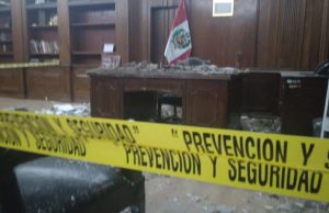 SE DERRUMBA TECHO DEL DESPACHO CONGRESAL DE PATRICIA JUAREZ