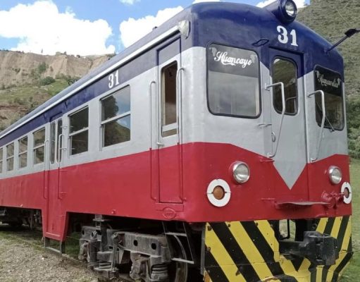 TREN MACHO DE LA SIERRA VUELVE A FUNCIONAR DESPUÉS DE 5 AÑOS