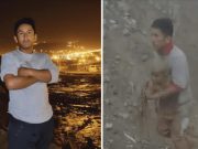 BEBE DE JICAMARCA ES RESCATADO CUANDO LE ARRASTRABA UN HUAYCO