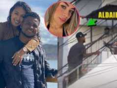 PELOTERO BLANQUIAZUL ALDAIR ES AMPAYADO CON FLACA QUE NO ES SU ESPOSA