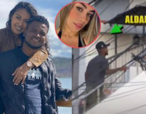 PELOTERO BLANQUIAZUL ALDAIR ES AMPAYADO CON FLACA QUE NO ES SU ESPOSA