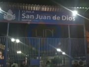 MATAN A PRESUNTO DELINCUENTE EN ASALTO FRUSTADO A CLÍNICA SAN JUAN DE DIOS