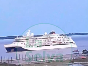 EL LUJOSO CRUCERO HANSEATIC SPIRIT SE FUE DE IQUITOS CON SU BRILLO Y ESPLENDOR