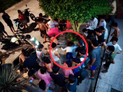 MOTO SE DESPISTA Y JOVEN QUEDA INCONSCIENTE